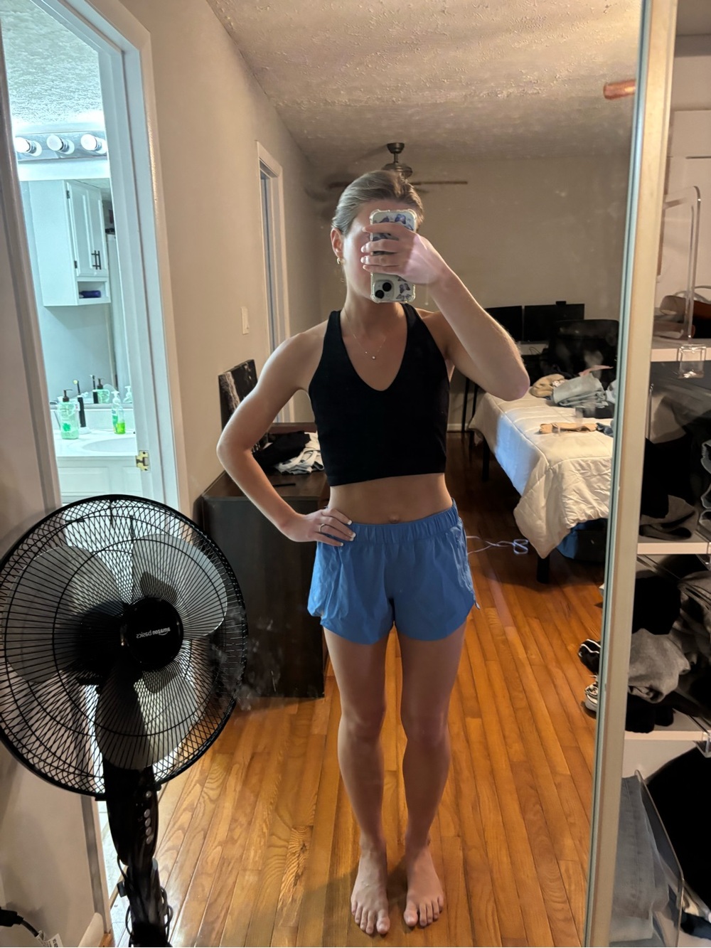 Old Navy Blue Athletic Running Shorts